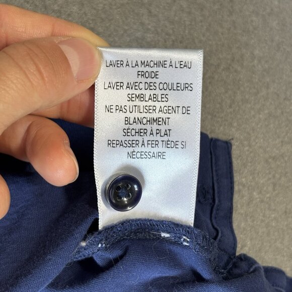 Robert Graham Shirt Mens XL Classic Fit Blue Solid Polo Colorful Short Sleeve - Picture 12 of 12